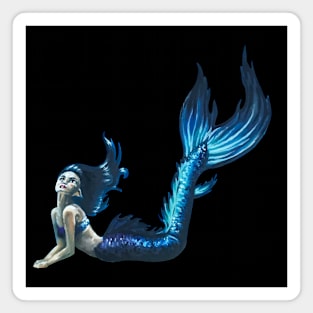 Blue Mermaid Magnet